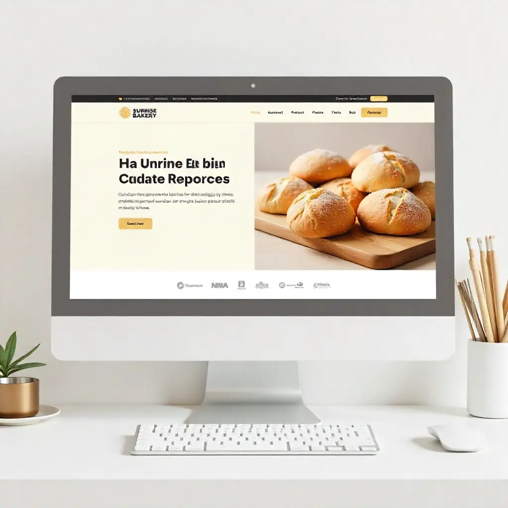 Sunrise Bakery Website Case Study 